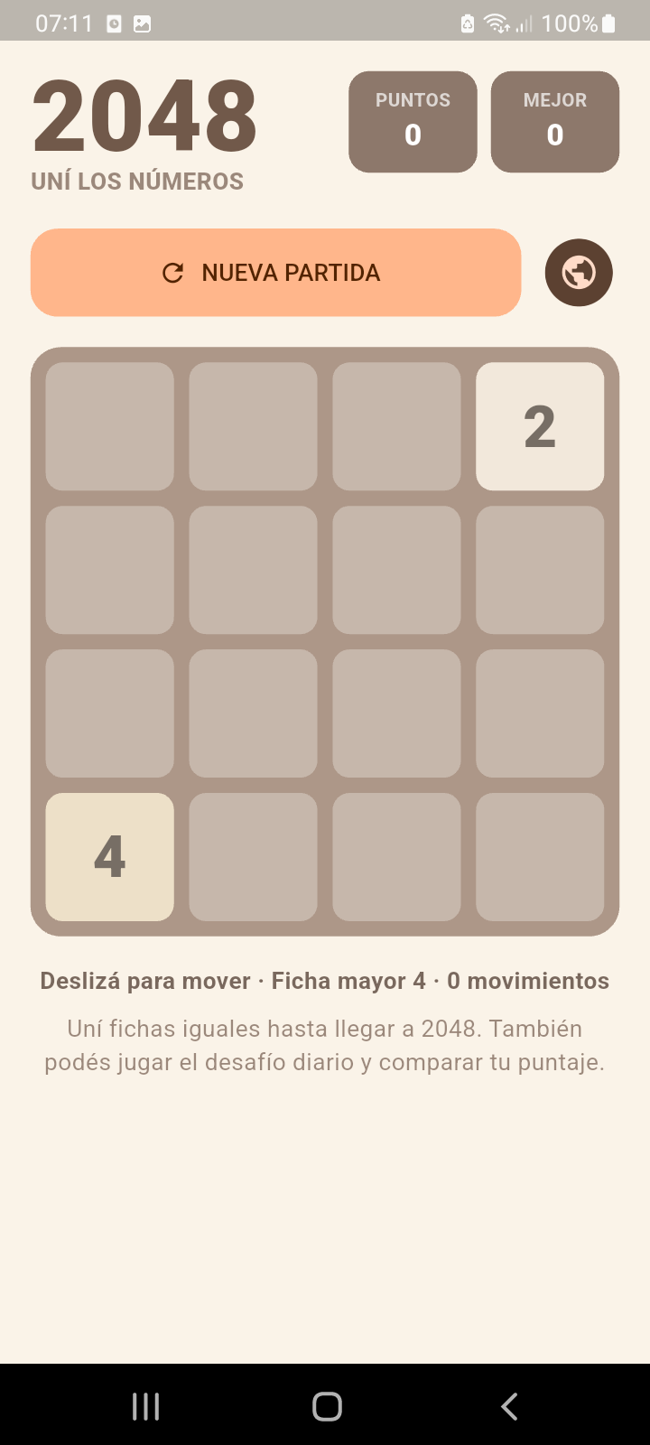 Captura 1 de 2048 BySAD