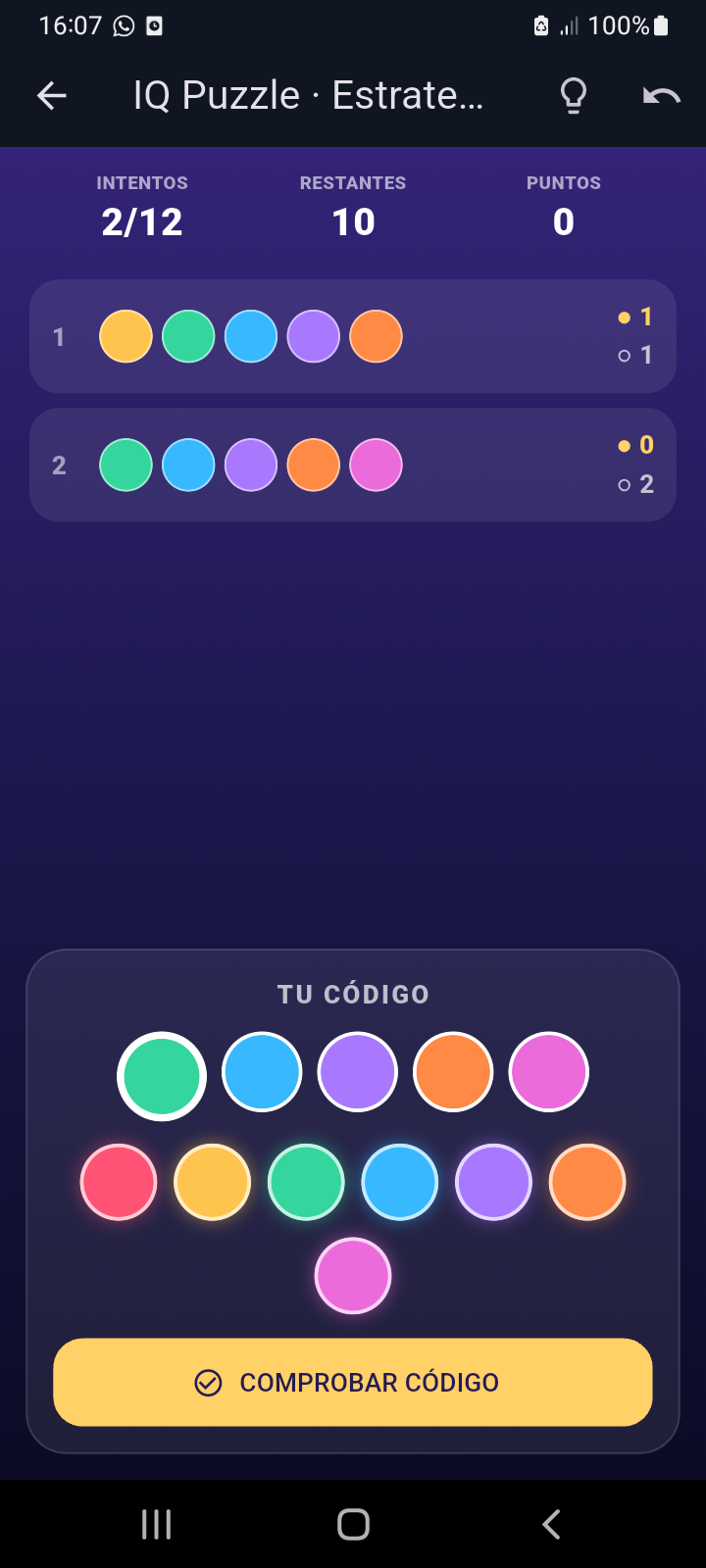 Captura 3 de IQ Puzzle BySAD