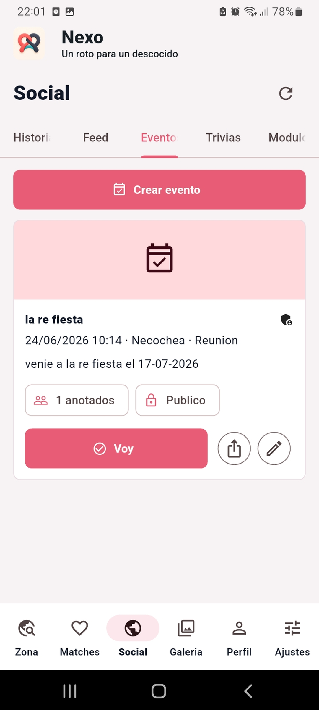 Captura 1 de Nexo