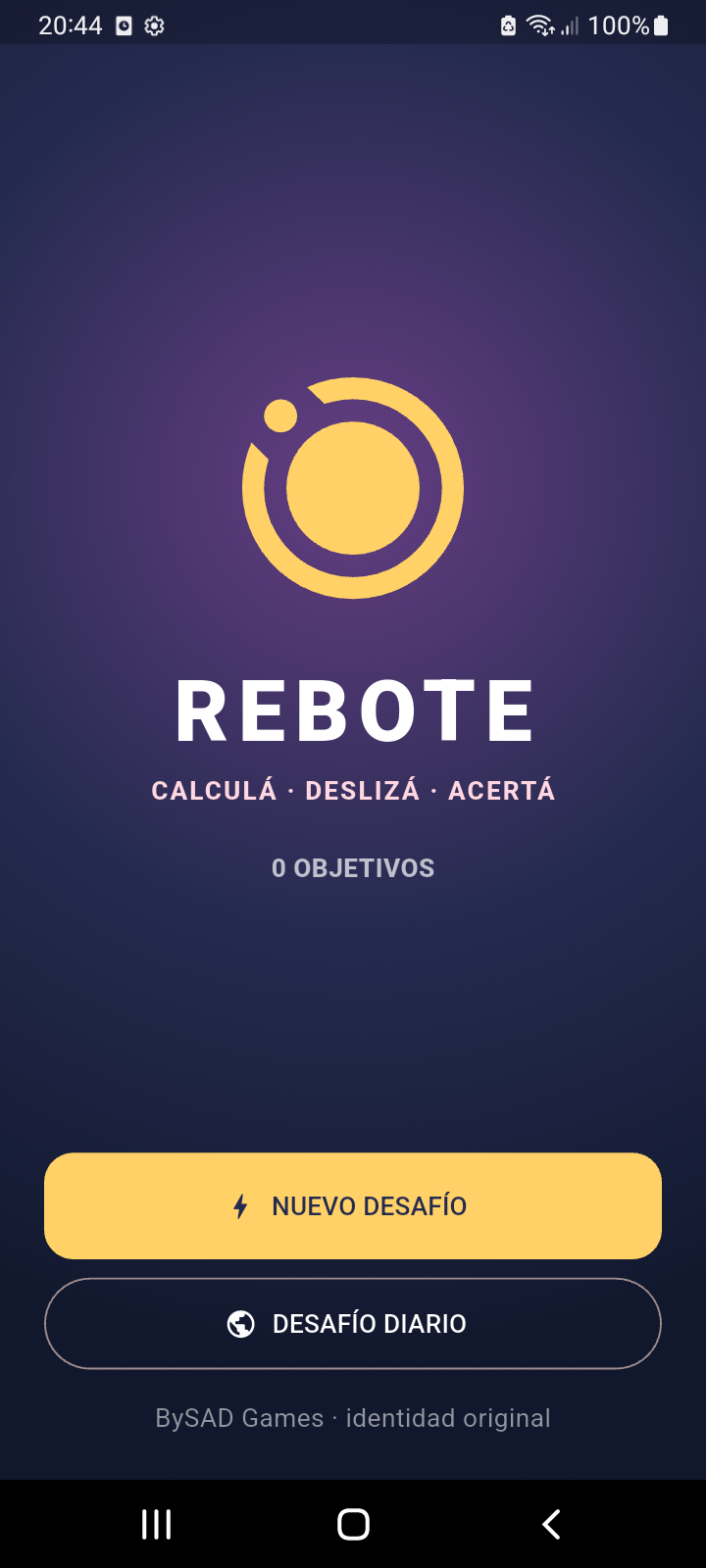 Captura 1 de Rebote BySAD